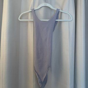 Halter Bodysuit Cross Back